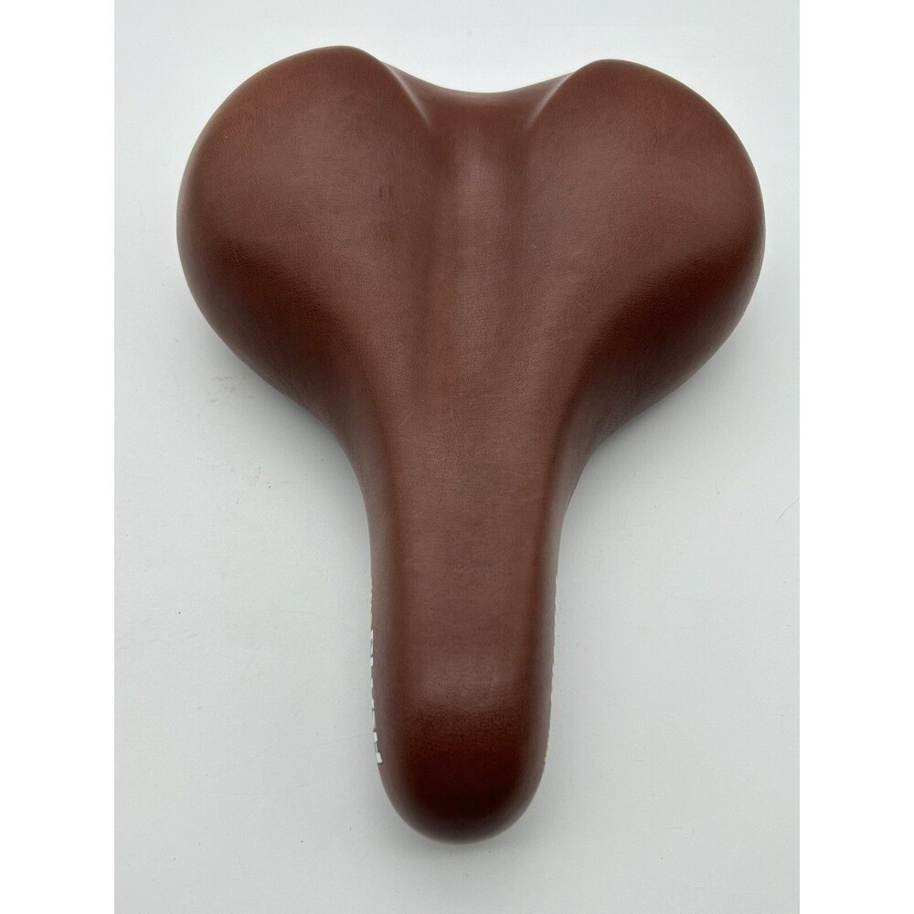 Bikeroo Oversized Bike Saddle Seat Velo Plush Tan With Handle On Back Tan